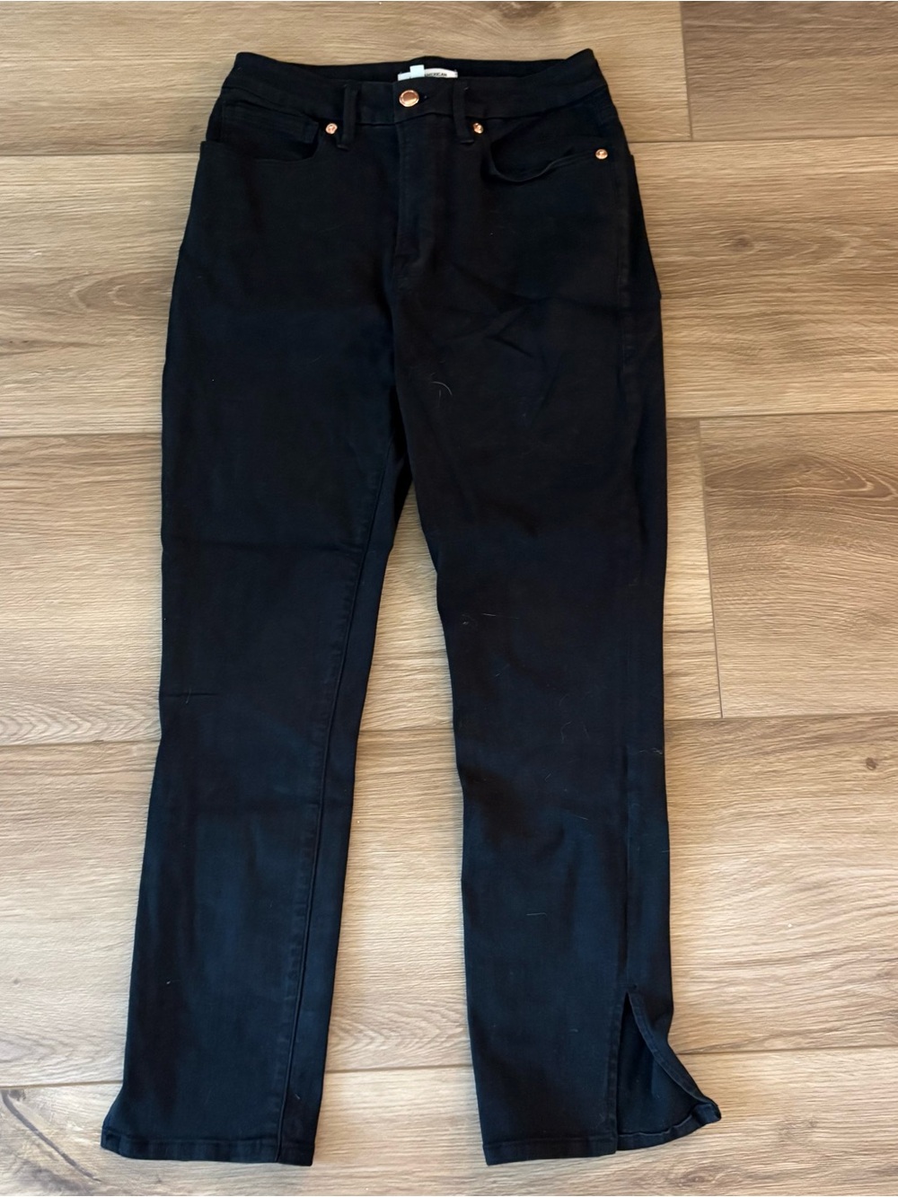 Good American Good Waist Crop
